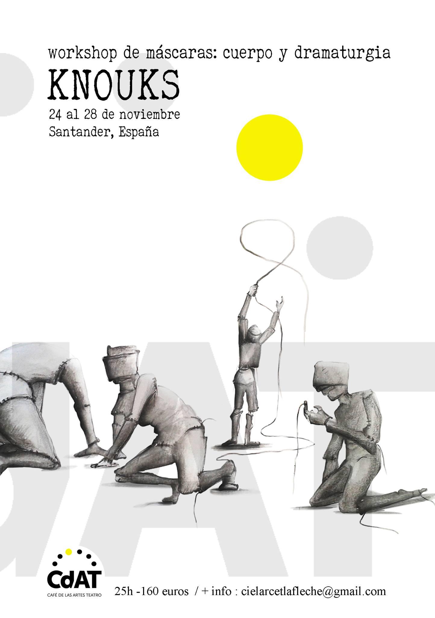 Workshop de Mascaras : cuerpo y dramaturgia.